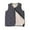 Dark Gray, variant on Annhoo Boys Girls Vest Jackets Fall Winter Warm Padded Sleeveless Button down Coats Children's Casual Solid Tops