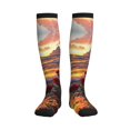 thumbnail image 3 of Compression Socks for Women and Men - Beach Rose Seaside Compression Socks Circulation for Workout, 3 of 8