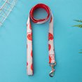 thumbnail image 5 of Conjunto de arnés de seguridad ajustable para perros y cachorros, correa para perros acolchada y transpirable, chaleco con arnés para el pecho con asa para perros pequeños, medianos y grandes, entrenamiento para caminar-M, rojo oso de fresa Electrónica, 5 of 5