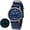 Blue, variant on Titanium Watches for Men, Japanese Quartz Movement Men's Field Watch, 5ATM Waterproof Military Wristwatch for Men, Analog Sport Watches, Black
