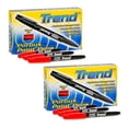 thumbnail image 1 of Dixon Ticonderoga DIX81110-2 Stylos à Pointe Poreuse pour Grade 6 Plus, Rouge - 12 Unités - Lot de 2, 1 of 1