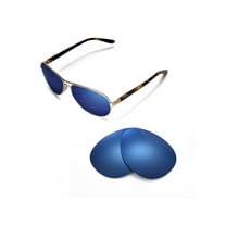 Walleva Ice Blue Polarized Replacement Lenses for Oakley Feedback Sunglasses