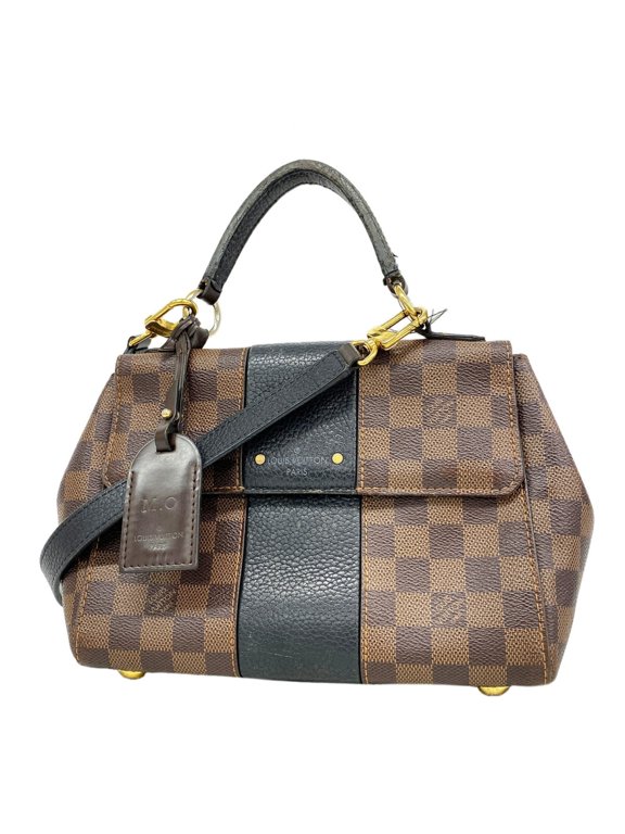 Pre-Owned Louis Vuitton Damier Bond Street BB Handbag N41073 Ebene Noir 2-way bag for women