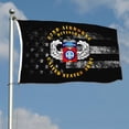 thumbnail image 2 of Dutern Double Sided 82nd Airborne Division Flag Banner 3 Ply with Brass Grommets 3x5 Feet, 2 of 5