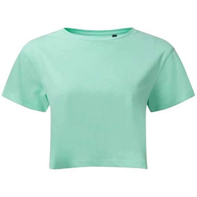 TriDri - Top Crop para Mujer (Menta)