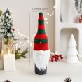 thumbnail image 7 of Christmas Wine Bottle Cover Knitted Plush Gnome Wine Bottle Topper Cover for Christmas Dining Table Decor New Year Party Supplies, 7 of 7
