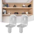 thumbnail image 2 of Eigraketly 10 Uds soporte de estante gabinete muebles estante pines soportes montaje en pared Herramientas y ferretería Eigraketly TO003612-00, 2 of 6