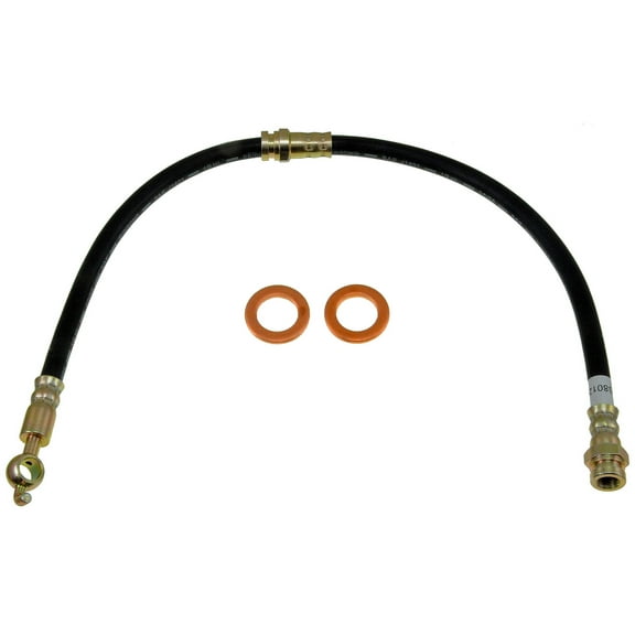 Dorman H380124 Brake Hydraulic Hose for Specific Ford / Mazda Models Fits select: 1993-2002 MAZDA 626, 1993-1997 FORD PROBE
