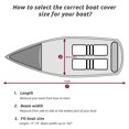thumbnail image 2 of Boat Cover Mancro, impermeable, remolcable, barco de 17 a 19 pies, 2 of 6