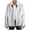 1Gray, variant on PuLe Jackets for Men Mens Warm Faux Furry Long Coat Jacket Winter Solid V-neck Outerwear