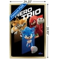 thumbnail image 3 of Sonic The Hedgehog 3 - Hero Trio Wall Poster, 22.375" x 34" Framed, 3 of 5