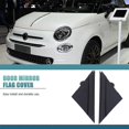 thumbnail image 3 of Car Left & Right Door Mirror Flag Cover Molding Triangle Cover for 500 2012-2019 1SH17KX7AA 1SH16KX, 3 of 5