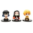 thumbnail image 3 of 6 Styles Demon-Slayer Cake Topper Figurines, PVC Model Figure Q Version Tanjiro Nezuko Kyoujurou Action Figure Statues, 3 of 5