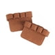 thumbnail image 5 of Soidarity Guantes antideslizantes de cuero para levantamiento de pesas, guantes protectores para muñeca, almohadillas protectoras para culturismo para Marrón 2piezas Soidarity CBP322534, 5 of 6