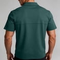 thumbnail image 4 of Luvrsol Cotton T Shirts for Men Big & Tall Plain Solid Basic Lapel Collar Soft Cotton Everyday Wear Shirts M-4XL, 4 of 6