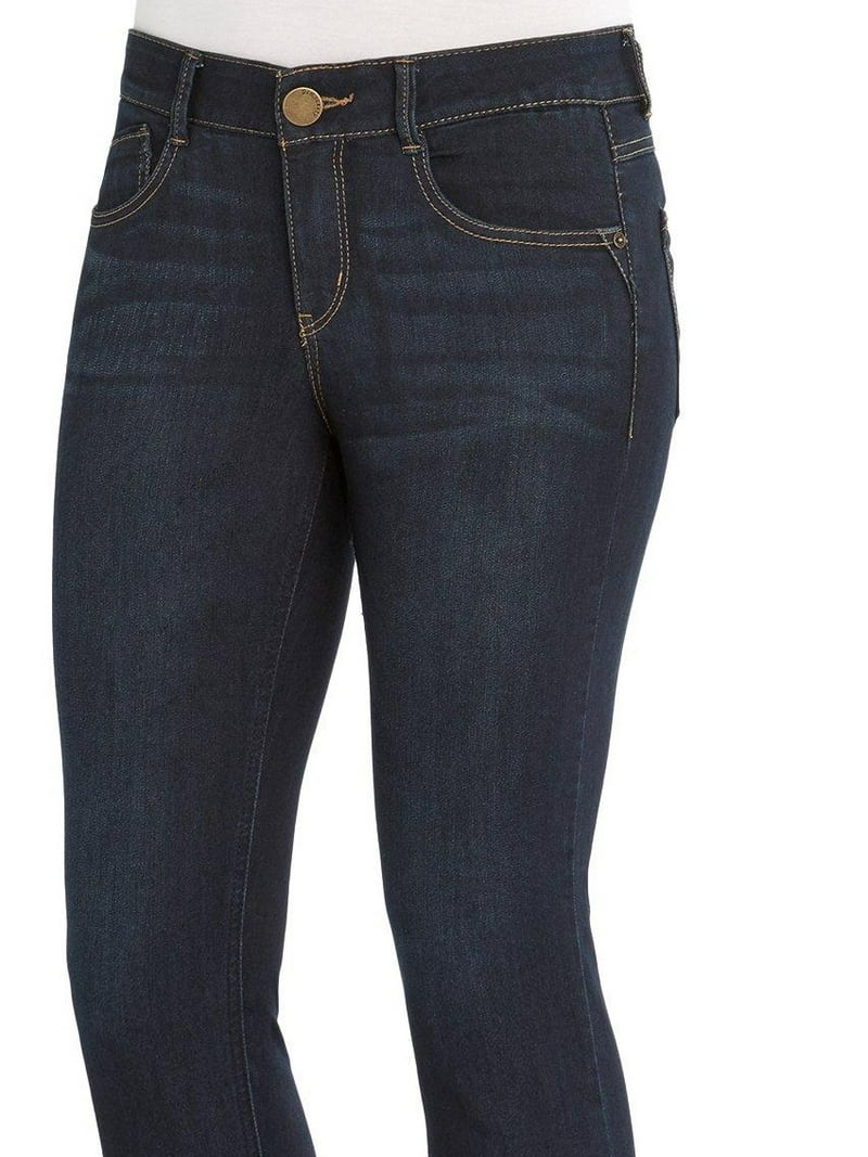 Democracy Women's Absolution Itty Bitty Bootcut Jeans Blue Size 10