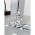 thumbnail image 2 of Silverstar Gems Pear Shape Cubic Zirconia Engagement Bridal Ring Set 14K White Gold Finish, 2 of 6