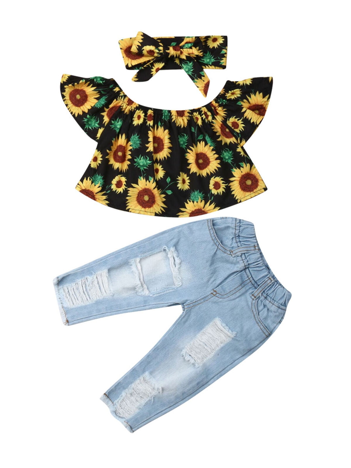 denim baby girl clothes