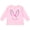 AD-Pink, variant on Inktastic Easter Bunny Girl Face Boys or Girls Long Sleeve Toddler T-Shirt
