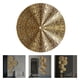 thumbnail image 5 of Escultura colgante de pared dorada, artesanía decorativa para el hogar, el baño y la boda. D, 5 of 7