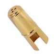 thumbnail image 2 of Tapa protectora para boquilla de saxofón ANGGREK Metal dorado portátil Buena protección, 2 of 8