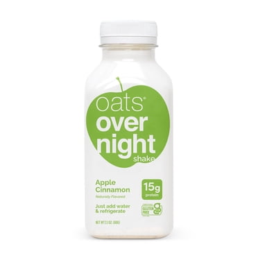 Oats Overnight Apple Cinnamon Protein Overnight Oatmeal Shake, 2.1 oz, 1 Count