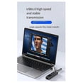 thumbnail image 3 of NEW Driver-Free Type-C to 3.0HUB Gigabit Network Hub Mobile Phone Tablet Notebook Desktop to RJ45 Wired Network, 3 of 5