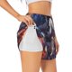 thumbnail image 1 of Balery Astronaut In Cosmic Garden Pantalones cortos deportivos para mujer con forro y dos bolsillos, elásticos, para entrenamiento, gimnasio, yoga-Medium, 1 of 7
