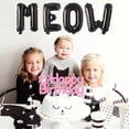 thumbnail image 4 of 54Pcs Cat Birthday Party Decoration - Meow Cat Banner Black MEOW Foil Balloon MEOW Latex Balloons Happy Birthday Cake Topper Kitten Cake Cupcake Toppers for Cat Themed Birthday Party Supplies, 4 of 7