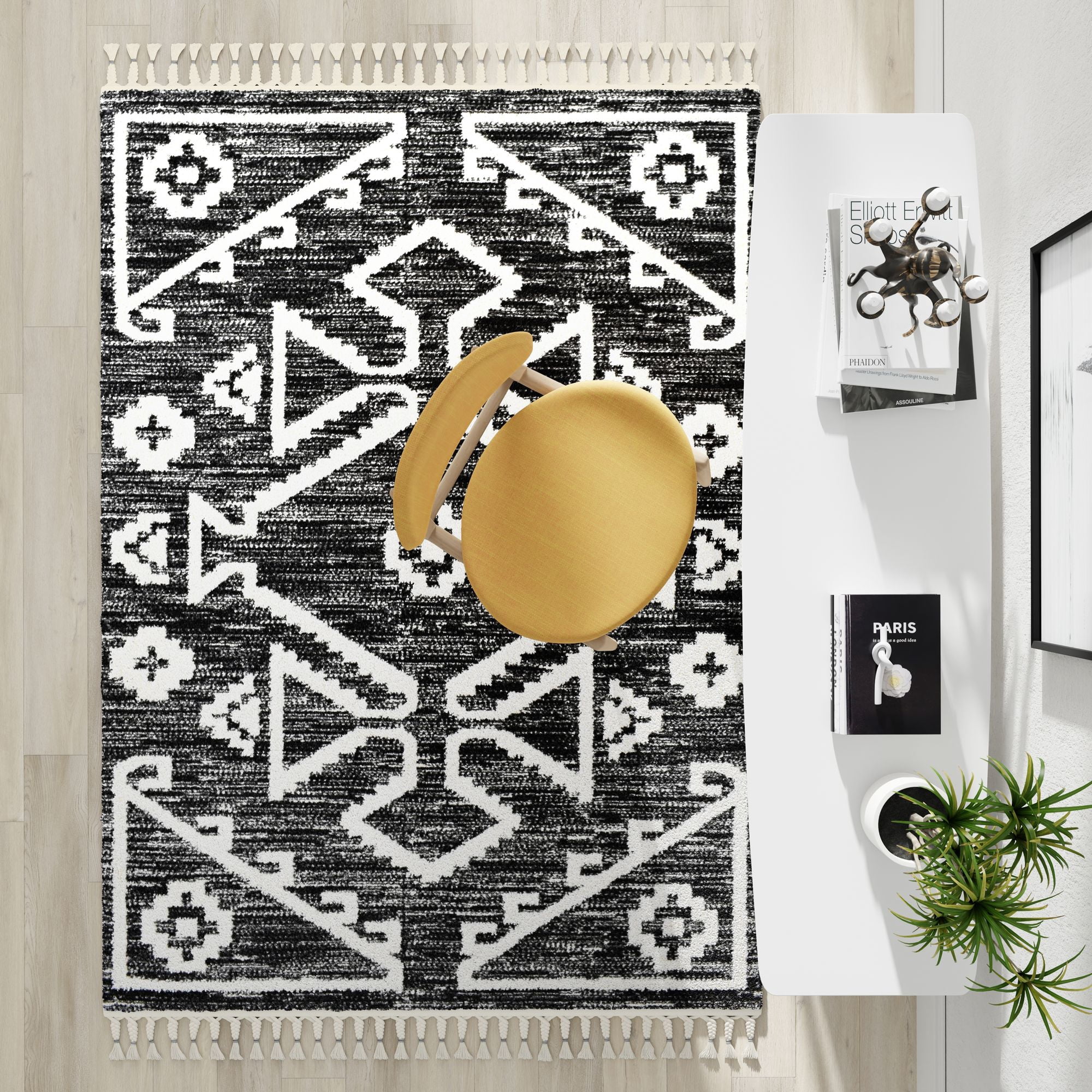 Mason Brooks Catalan IB30C Transitional Geometric 2'6" X 4' Area Rug