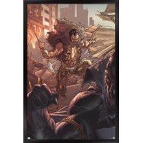 Marvel Kraven The Hunter - Black Panther: The Man Without Fear #519 Wall Poster, 14.725" x 22.375" Framed