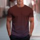 thumbnail image 2 of Usted Es Más Que una Prueba de Puntuación de la Camisa de la Moda Casual Impresión Deportiva Camiseta de Manga Corta Cuello Redondo para los Hombres, Blusa de Poliéster para Uso Diario Al Aire Libre, 2 of 8