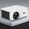 thumbnail image 1 of Peggybuy HD 1080P Projector Bluetooth-compatible 4K Mini Projector 230ANSI 80 Inch Screen, 1 of 9