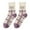 C, variant on ZPYESWOW christmas stockings Diabetic Socks Purple Thick Socks Women Middle Tube Socks Autumn and Winter Plus Velvet Thick Warm Cotton Towel Socks Thigh High Socks personalized christmas stockings