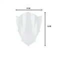 thumbnail image 2 of For Suzuki GSXR125 2018 to 2024 GSXR150 18-24 GSX R125 GSX R150 Motorcycle Front Windshield Windscreen, 2 of 5