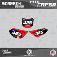 thumbnail image 2 of Kalair GFX Graphics Kit for Honda CRF50 (2013-2023) Screech Series, 2 of 5