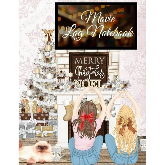 Movie Log Notebook: Holiday Hallmark Movie Watching Thanksgiving Journal For Women - Personal TV Films And Series Bucket, (Paperback)