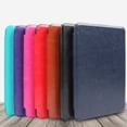 thumbnail image 3 of Leather Cover with Auto Sleep Wake Hand Strap for Kindle Paperwhite 11th Gen, 3 of 19