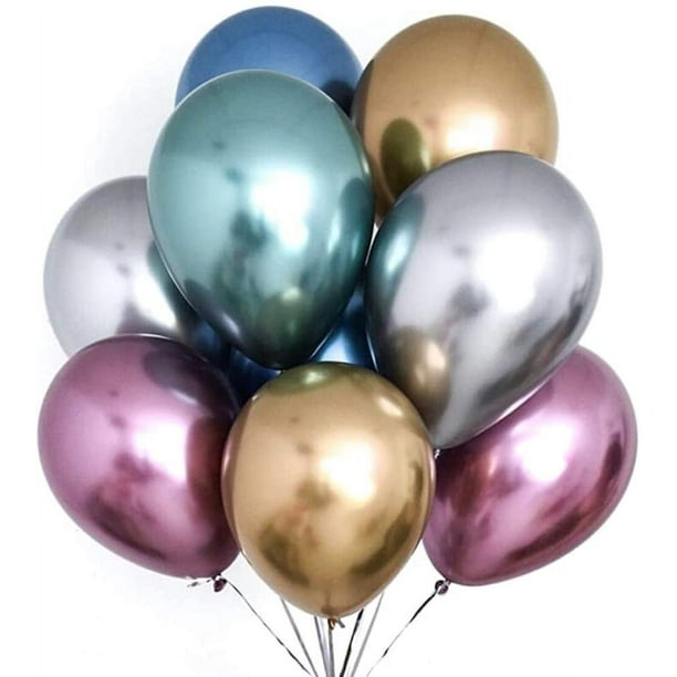 Metallic balloons online deals