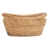 KOUBOO Unique Home Decor La Jolla Oblong Acrylic Grill Basket