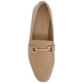 thumbnail image 5 of Journee Womens Mizza Loafer Slip On Square Toe Dress Flats, Widths Available, 5 of 9