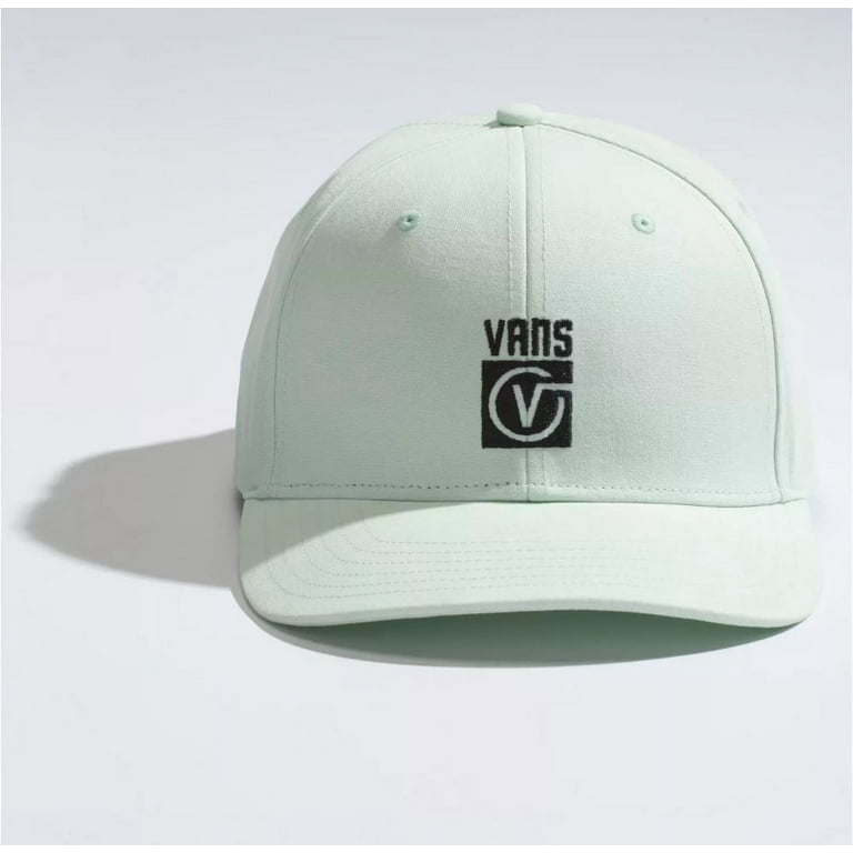 Vans Curved Bill Jockey Hat, Adjustable Snapback, 100% Cotton