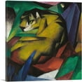 thumbnail image 1 of ARTCANVAS The Tiger 1912 Canvas Art Print by Franz Marc - Size: 18" x 18" (1.50" Deep), 1 of 9