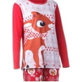 thumbnail image 5 of Pijamas Para La Familia Reno Impreso Ropa De Dormir Familiar Ropa De Dormir De Navidad Pijamas Largos XBTCLXEBCO Papá Rojo:S, 5 of 5