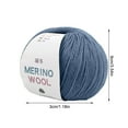 thumbnail image 4 of Premium Wool Yarn for Knitting | Soft Blend | Medium Coarse 2.0mm Thick Warm Yarn for Scarves, Hats & Sweaters | All Ages Handcrafting, 4 of 6