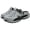 Black-gray, variant on Men's Summer Sneakers, Breathable EVA Cloud Clogs with Thick Non-Slip Sole, Lightweight Casual Beach Shoes for Men