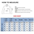 thumbnail image 5 of Women's Cotton Linen Blouse V-Neck Tunic Tops 3/4 Sleeve Shirt Clothing Blue XXL, 5 of 5