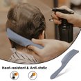 thumbnail image 4 of de Peinado Antiestático Curvo de Peluquero de Corte de cabellero de Parte Plana Resistente Al Calor - Gris Salvador Peine de corte de pelo profesional, 4 of 7