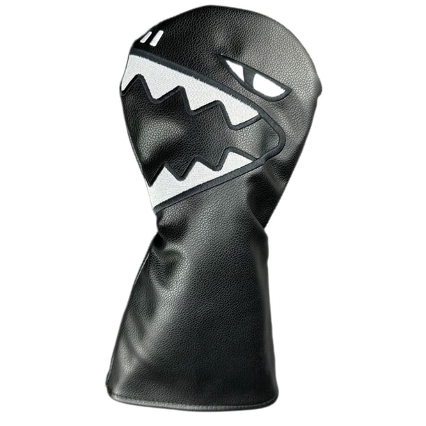 Funda para cabeza de palo de golf, fácil de poner y quitar, para putters de calle híbridos Negro S