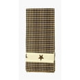 thumbnail image 1 of Mr. MJs Trading AG-30300S-4 Torchons, Motif Étoile Noire - Ensemble de 4, 1 of 1